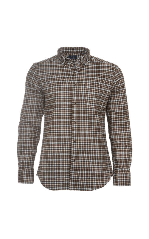 Franco Shirt Khaki Multi L 